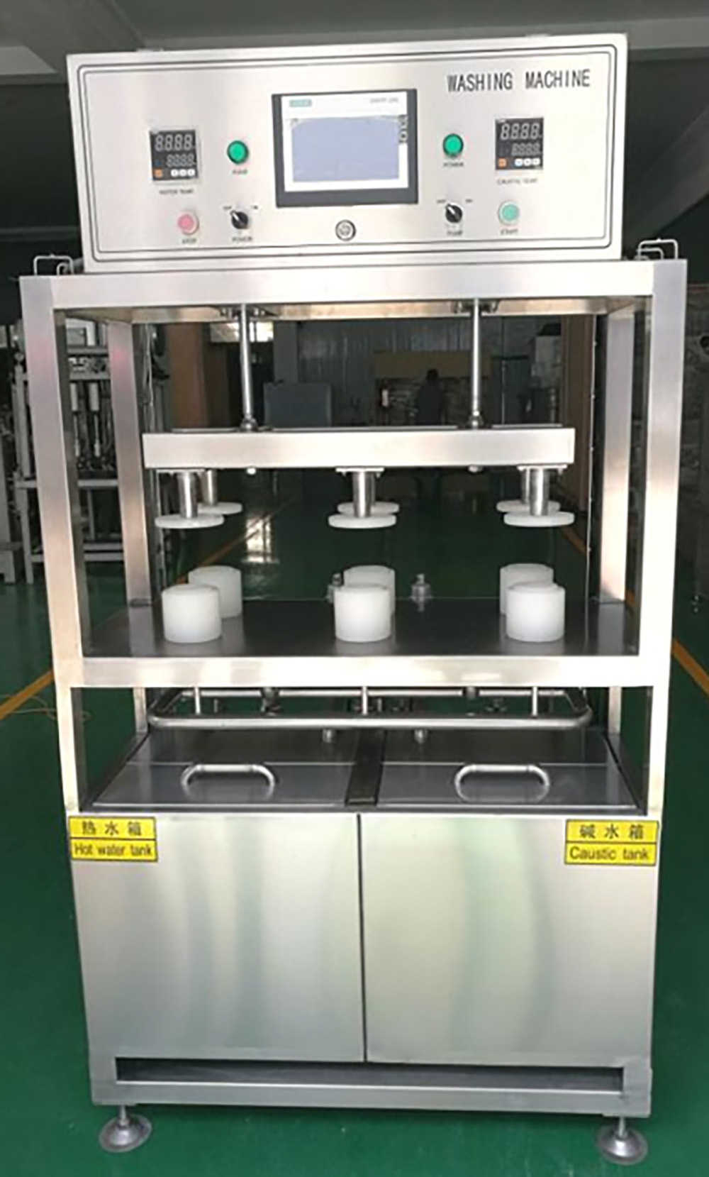 6-Head Used Bottle Rinser